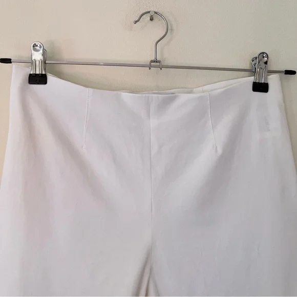 Raffaello Rossi Penny 6/8 Mid Rise Stretch Crop Trouser Pants White - Picture 4 of 9